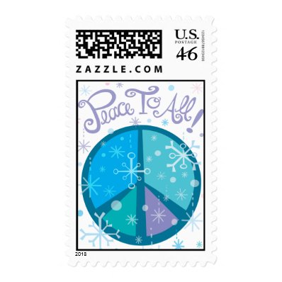 Peace to all! Postage stamp