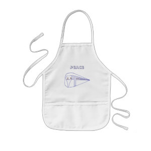 Peace train, outline art, color in apron apron