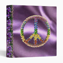 Peace Treasure 3 Ring Binders