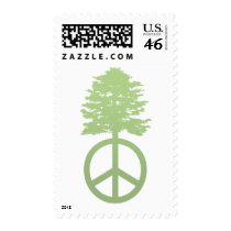 Peace Tree postage by kbilltv Peace Tree postage