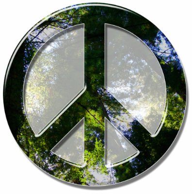 Peace Trees Ornament Photo Cutouts by ecaggiani