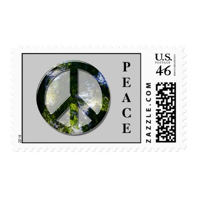 Peace Trees Postage