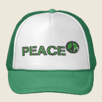 Peace Trucker Hat hats