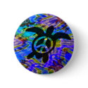 Peace Turtle Buttons by wingedturtle Peace Turtle Buttons