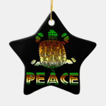 Peace Turtle Ornament