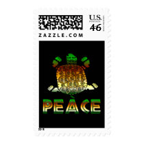 Peace Turtle Postage Stamp