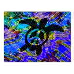 Peace Turtle Postcard