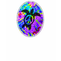 Peace Turtle Women's Shirts