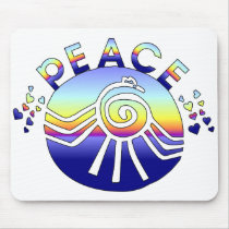 Peace Universe mousepads by orsobear Peace Universe mousepads