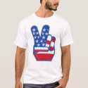 Peace, Victory t-shirts