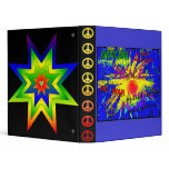 Peace Wall Vinyl Binders