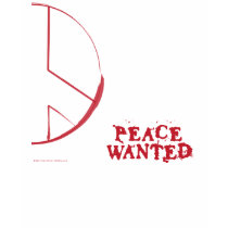 Peace Wanted T-Shirt by Marvelous_Studio Peace Wanted T-Shirt