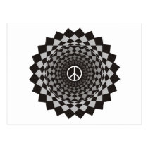 Peace - Weird Design postcards