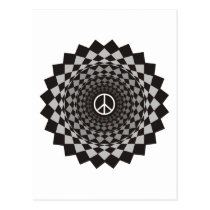 Peace - Weird Design postcards