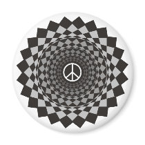 Peace - Weird Design magnets