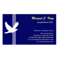 Peace white dove simple, cool business card business card templates