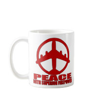 Peace with Superior Firepower mugs