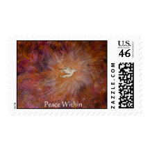 Peace Within postage stamp