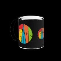 Peace WordArt Mug by melhi_ Peace WordArt Mug