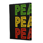 Peace Words iPad Folio Cases