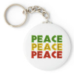 Peace Words Key Chains