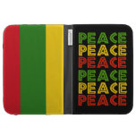 Peace Words Kindle Folio Case