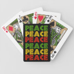 Peace Words Playing Cards