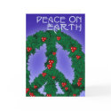 Peace Wreath Card 1 by threesalamanders Peace Wreath Card 1
