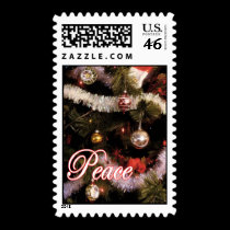 Peace Xmas Stamp stamps