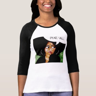 Peace Y'all T-Shirt by Polestar_Images