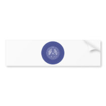PEACEAZUL bumper stickers by naranjay PEACEAZUL bumper stickers