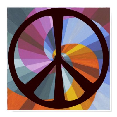 Peaced Swirl Poster by jenland