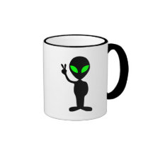 Peaceful Alien Mug
