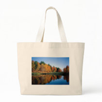 Peaceful Autumn In Vermont Canvas Bag