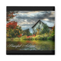 Peaceful Autumn magnets