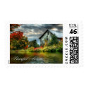 Peaceful Autumn postage