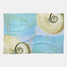 Peaceful Beach III Hand Towels