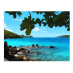 Peaceful Beach St. Thomas Post Cards