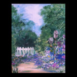 Peaceful BirdHouse Path posters