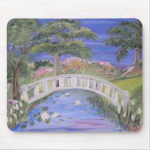 Peaceful Bridge Mouse Mat