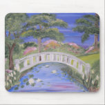 Peaceful Bridge mousepads