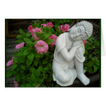 Peaceful Buddha Blank Card