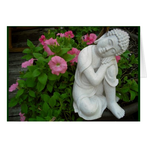 Peaceful Buddha Blank Card