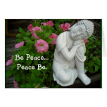 Peaceful Buddha Greeting Card