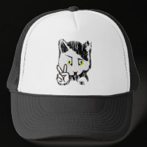Peaceful Cat hats