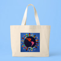 Peaceful Children around the World Bag bags