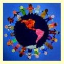Peaceful Children around the World posters