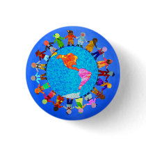 Peaceful Children Pin