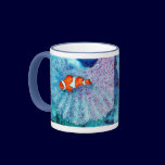 Peaceful Clown Fish Mug mugs