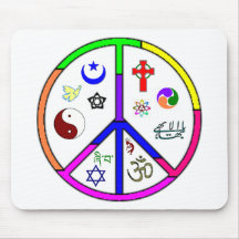 Peaceful Coexistence Mouse Mats